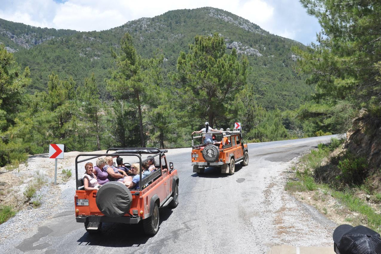 Antalya: Jeepsafari-avontuur van een hele dag met lunch