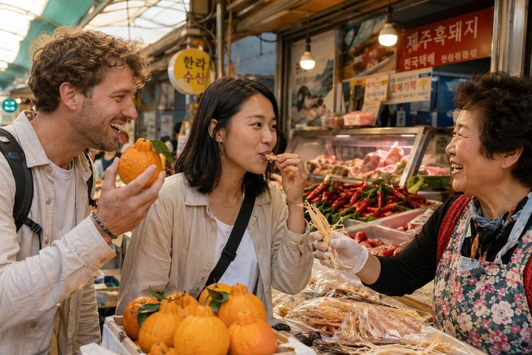 Jeju Archery & Go-Kart Experience, Local Market Private Tour