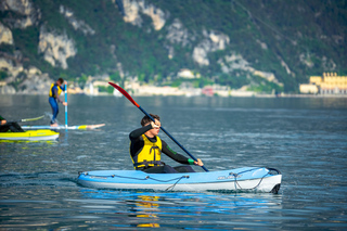 Torbole: Kayak experience on the shores of Lake Garda
