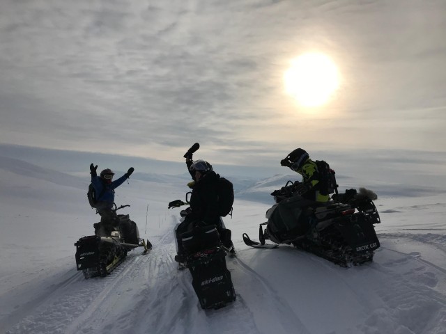Visit From Tromso Arctic Wilderness Snowmobile Tour in Rye