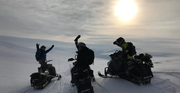 From Tromso: Arctic Wilderness Snowmobile Daytime Tour