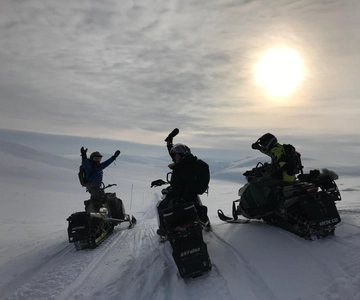From Tromso: Arctic Wilderness Snowmobile Daytime Tour