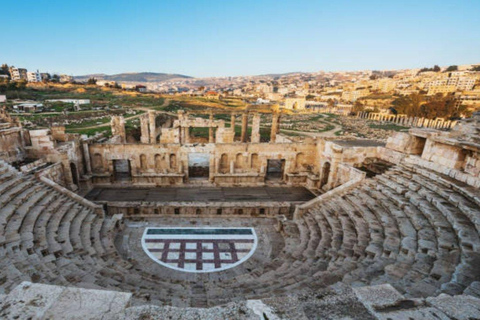 Private Tour from Amman to Jerash, Ajloun Castle & Umm Qais Trip includes Transfer,lunch,Guide in Jerash & Entrance fees