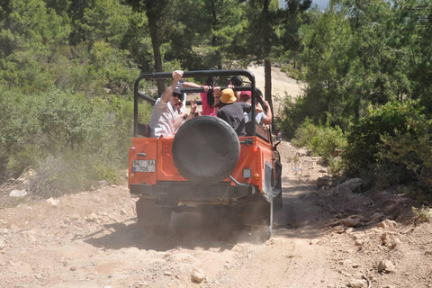 Antalya: Jeepsafari-avontuur van een hele dag met lunch