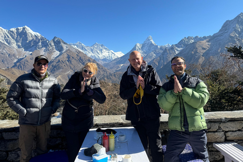 Everest Base Camp & Gokyo Lake Helicopter Flight landing Gokyo Lake Helicopter Flight Tour with Breakfast