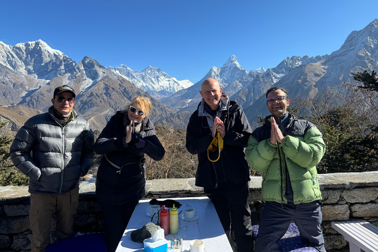 Everest Base Camp & Gokyo Lake Helicopter Flight landing Gokyo Lake Helicopter Flight Tour with Breakfast