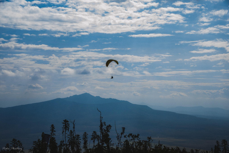 Sky Camp Kijabe, Rift Valley. skärmflygning