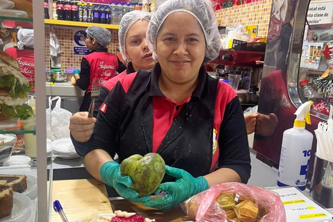 Lima: Food tour with a visit to a local market and tastings.