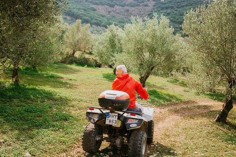 From Hersonissos: Quad Bike Safari in the Mountains of Crete