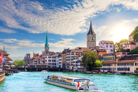 Private day trip: Basel to Zurich, English-Speaking driver