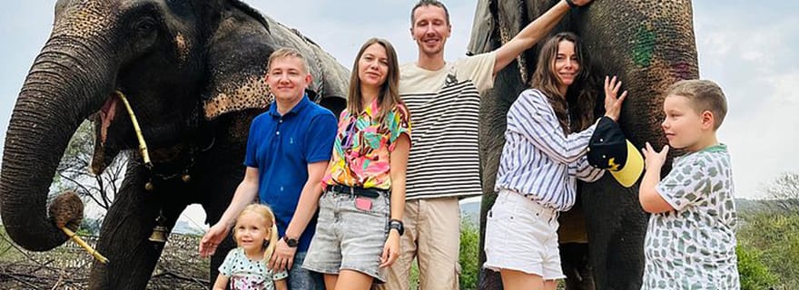 Sanctuaire d'éléphants pour la meilleure expérience avec les éléphants à Jaipur