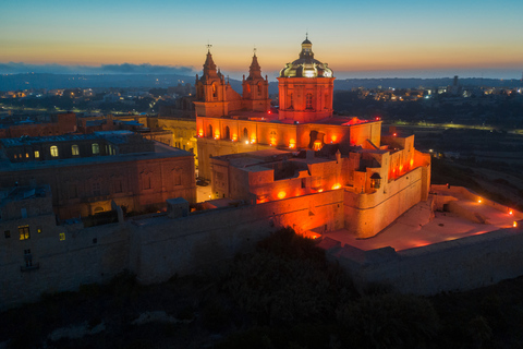 Malta: Night Tour To Valletta, Mosta, Mdina