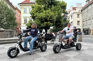 Prag: FUN-TRIKE-Tour mit Guide