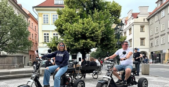 Prague: Fun Trike Tour with a Guide