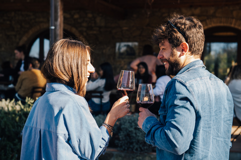 Von Florenz aus: Chianti-Hügel Halbtagestour mit WeinverkostungWeinkeller-Tour auf Englisch