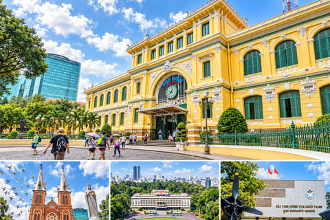 Ho Chi Minh City: Guided Day Tour with Lunch & Cruise Dinner