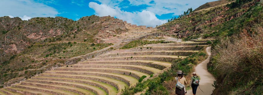 Depuis Cuzco : visite de la Vallée Sacrée, Pisac, Moray et Ollantaytambo