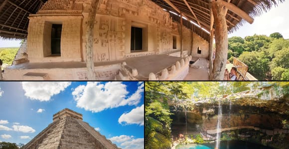 Chichen Itza, Ek Balam & Cenote - Private Tour