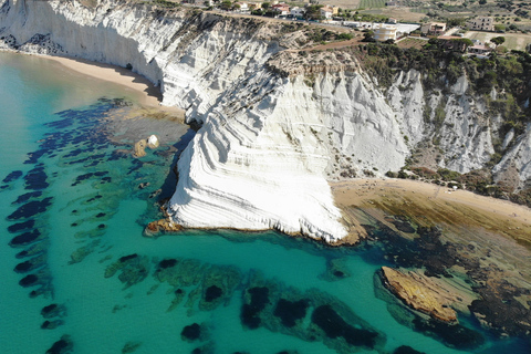 San Leone, Scala dei turchi: private aperitif on boat tour