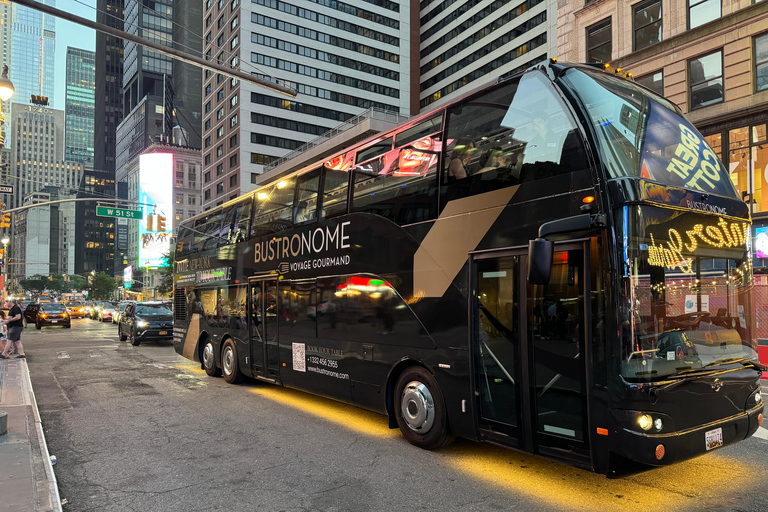 New York: Bustour voor fijnproevers in een luxe bus