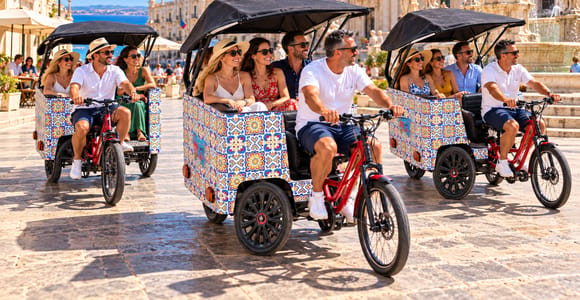 Ortigia and Syracuse by Pedicab: 1-, 2- or 3-Hour Guided Tour of History and the Sea