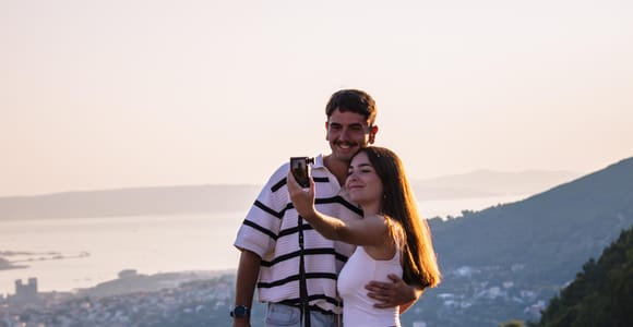 Split: Sonnenuntergang auf der Festung Klis mit Sightseeing-Bus