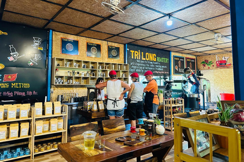 Da Nang &amp; Hoi An: Kokosnuss-Bootsfahrt + Kaffee-WorkshopAbholung in Da Nang: Kokosnuss-Bootsfahrt + Kaffee-Workshop