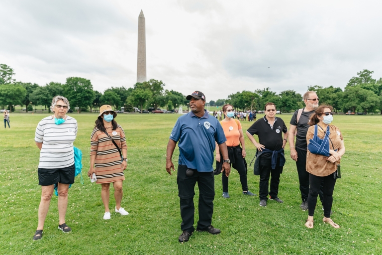 Washington, DC: Full-Day Tour with a Scenic River Cruise Enclosed-Top Bus Tour