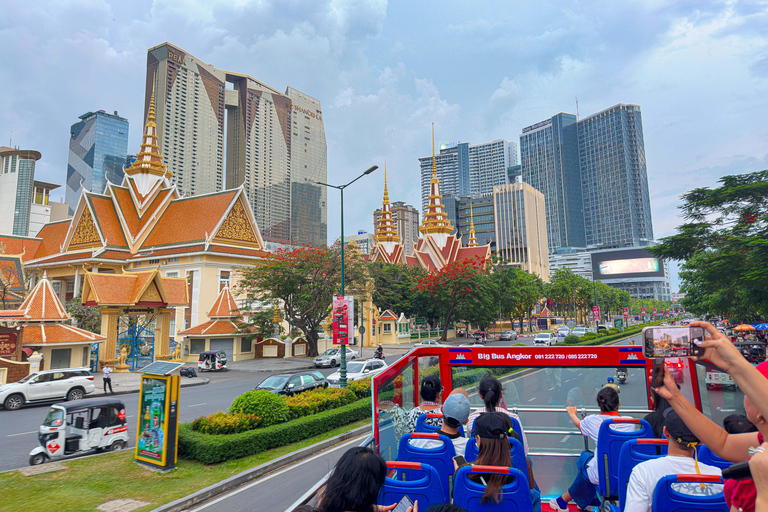 بنوم بنه: جولة غروب الشمس أو جولة ليلية في العاصمةبنوم بنه: جولة غروب الشمس في العاصمة