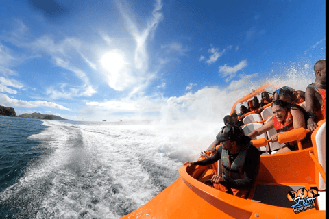 الرياضات المائية في سانت كيتس: جولة بالقارب النفاث