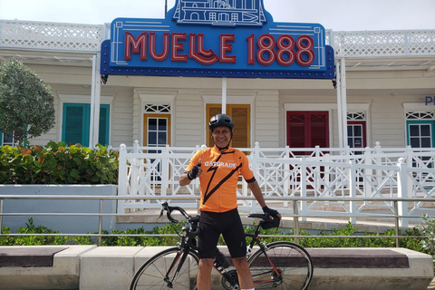 Ruta guiada ciclismo de bicicleta de ruta via a puerto colombia