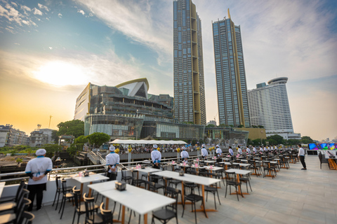 Bangkok Chaopraya River The Luxury White Dinner Cruise Start from Asiatiques "The Luxury White"