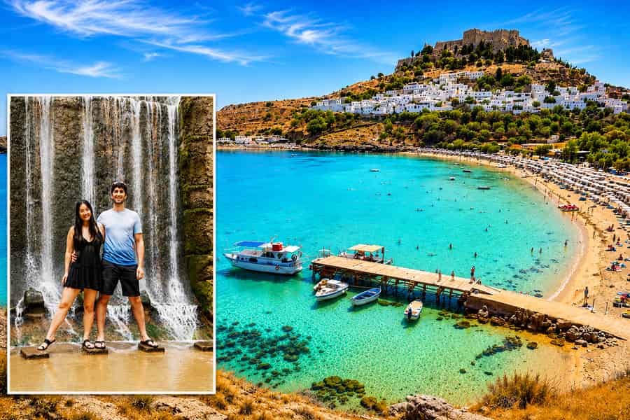 Rhodos-Highlights: Führung durch Lindos und zu den Sieben Quellen mit Abholung. Foto: GetYourGuide Rhodos-Highlights: Führung durch Lindos und zu den Sieben Quellen mit Abholung. Foto: GetYourGuide