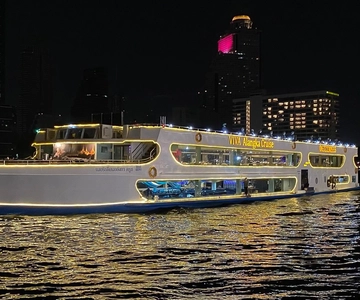 Bangkok: Chao Phraya Buffet Dinner Viva Alangka Cruise