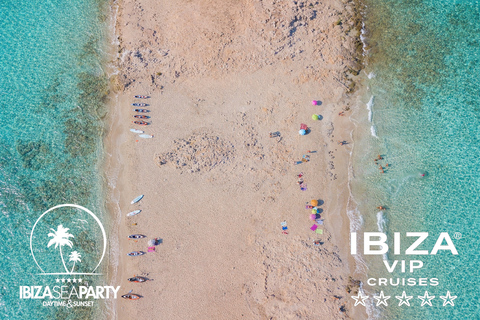 Ibiza: Formentera VIP Boat Paella, BBQ, OpenBar, DJ & Sunset BASIC TICKET with 5h Open Bar & Breakfast