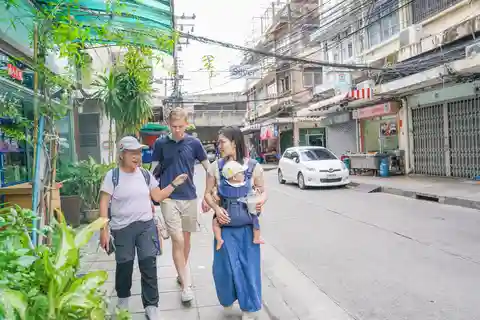 Bangkok : Visite culinaire et culturelle à pied de Bang Rak