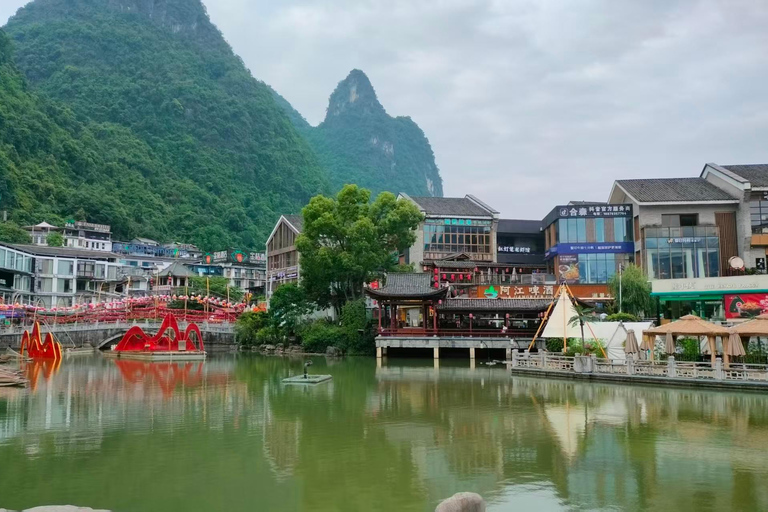 Guilin: Li River Cruise, Yangshuo, and Stone City Tour