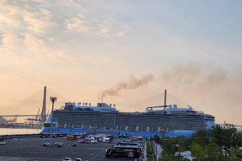 Busan : visite en petit groupe pour les passagers de bateaux de croisièreGuide touristique parlant anglais [petit groupe].