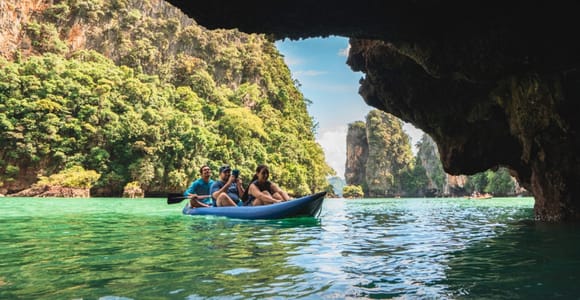 Phuket: Phang Nga Bay Kayak Tour to Hidden Lagoon & James Bond Island