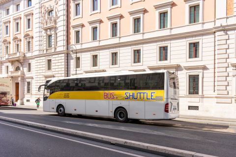 Rom: Shuttlebus-Transfer zum/vom Flughafen Fiumicino