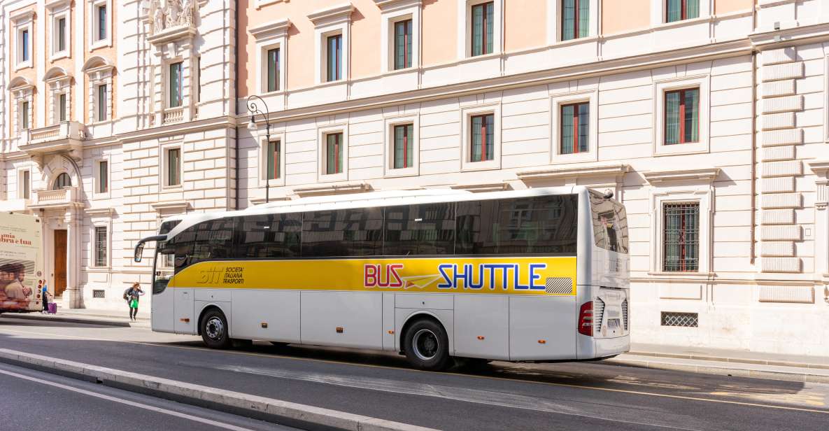 Rom Shuttle Bus Transfer Zum Vom Flughafen Fiumicino Getyourguide