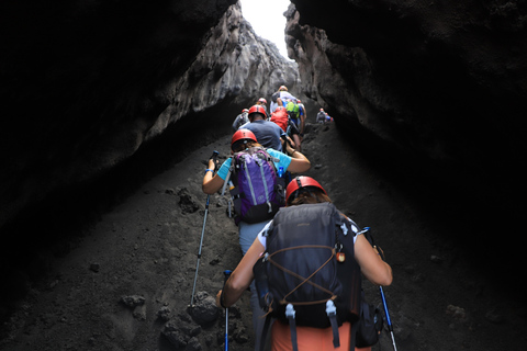 Mount Etna: 3,000-Meter (9,843-Foot) Trekking Experience, Pick-Up from Catania, and Drone Video from the Summit Base Mt. Etna 3000 Hike with Hotel Pick-up and Drone Video