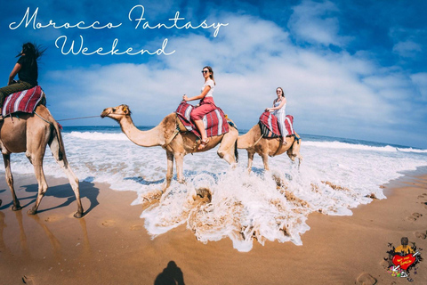 From Spain: Morocco Fantasy Blue Cities 3-Day Guided Tour