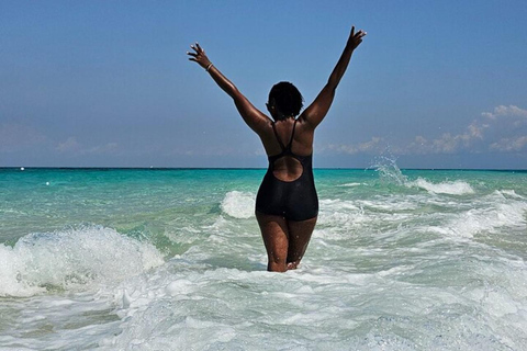 زنجبار: جولة خاصة في ضفة نيانجي الرملية مع غداء من المأكولات البحرية.جولة بدون خدمة النقل من الفندق