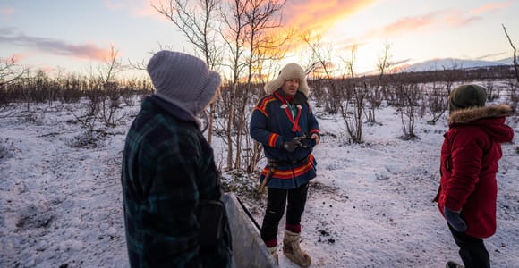 Abisko: Sami Culture & Reindeer Tour by Arctic Morning Light