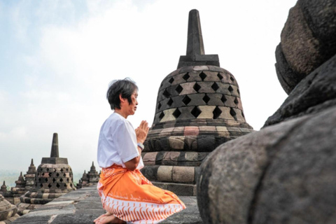 Borobudur Temple Structure Access Half-Day Tour with Guide Borobudur Temple Structure Access Half-Day Tour with Ticket