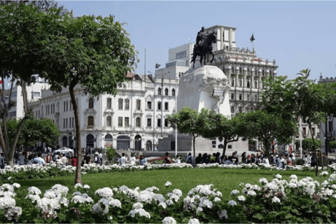 TOUR A PIEDI DI LIMA CATACOMBE DA MIRAFLORES, CENTRO STORICO, VINI+BUS