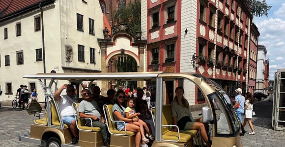 Breslau: Stadtführung mit dem Golfwagen, gemeinsam oder privat