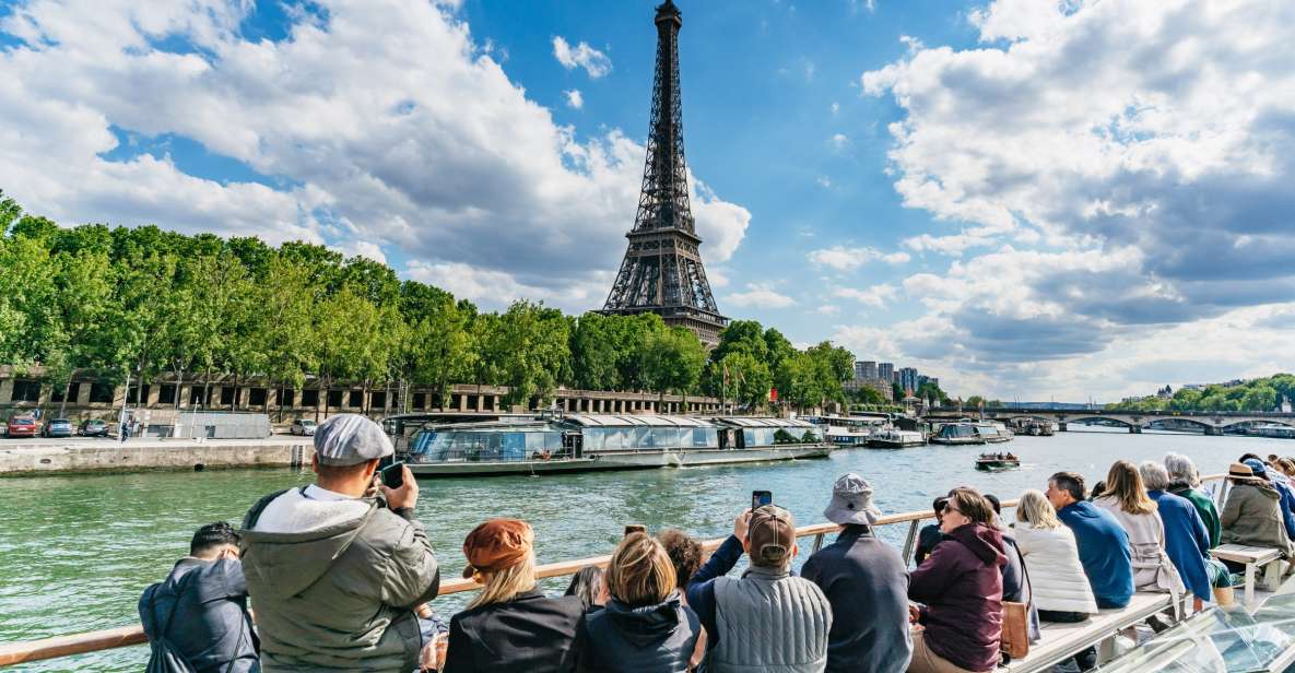 Paryż: godzinny rejs po Sekwanie