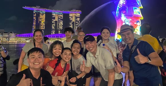 Singapore: Magical Marina Bay Night Walking Tour